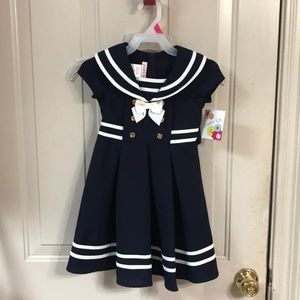 Navy and while sailors dress